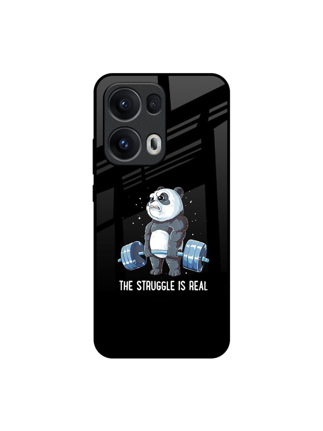 QRIOH Real Struggle Real Glass Case   Oppo Reno13 Pro 5G