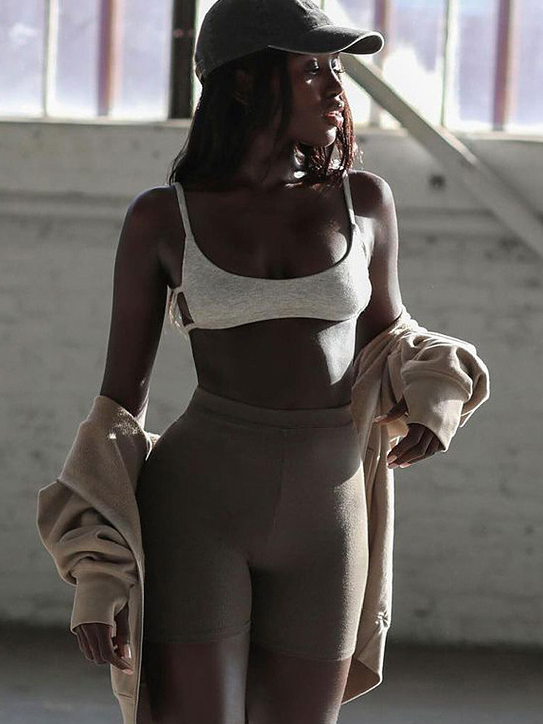 LULU & SKY Scoop Neck Sleeveless Crop Top