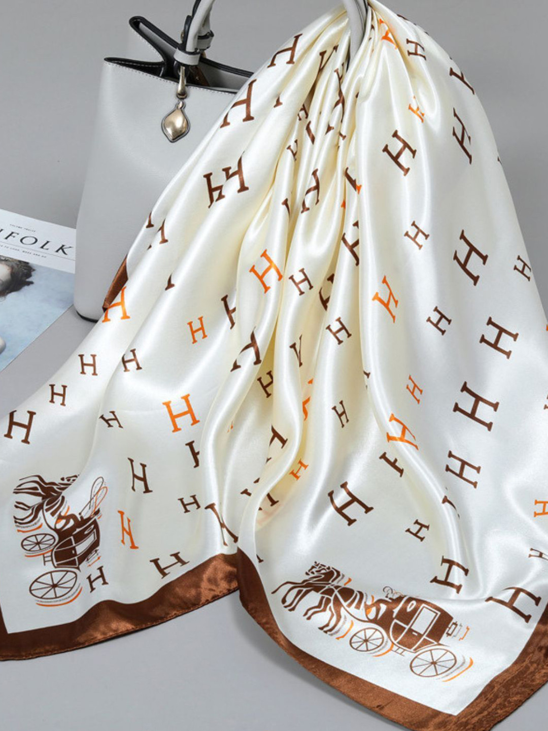 QUECY Women Printed Scarf