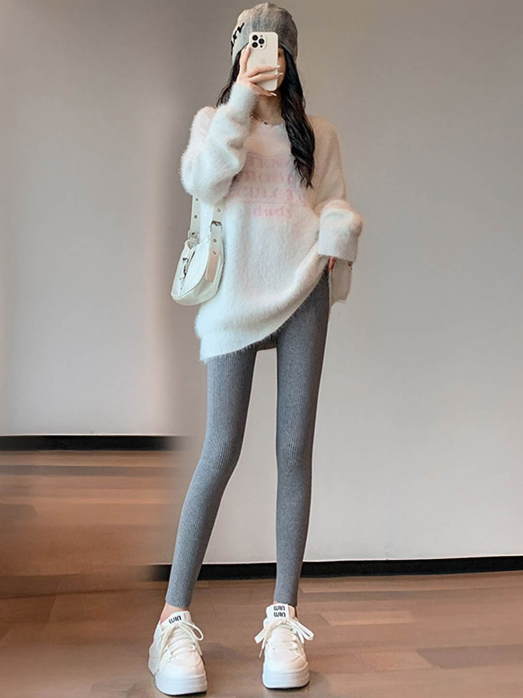 StyleCast Striped Ankle Length Leggings