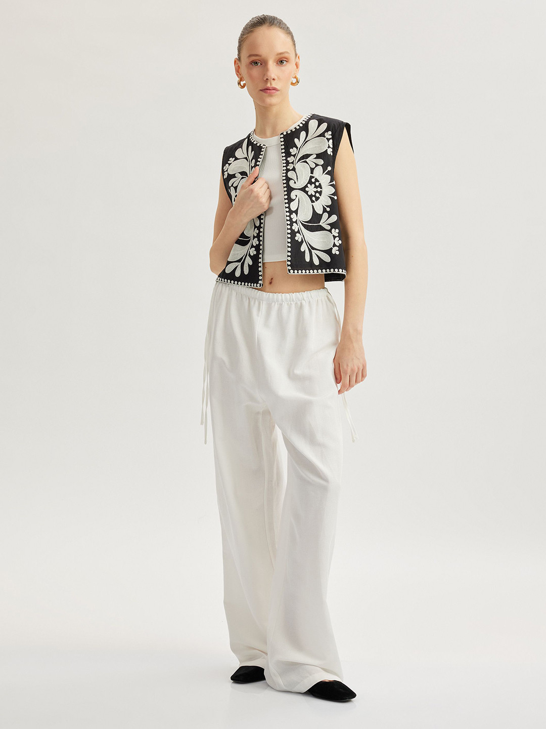 Koton Women 1 Floral Print Cotton Top Crop