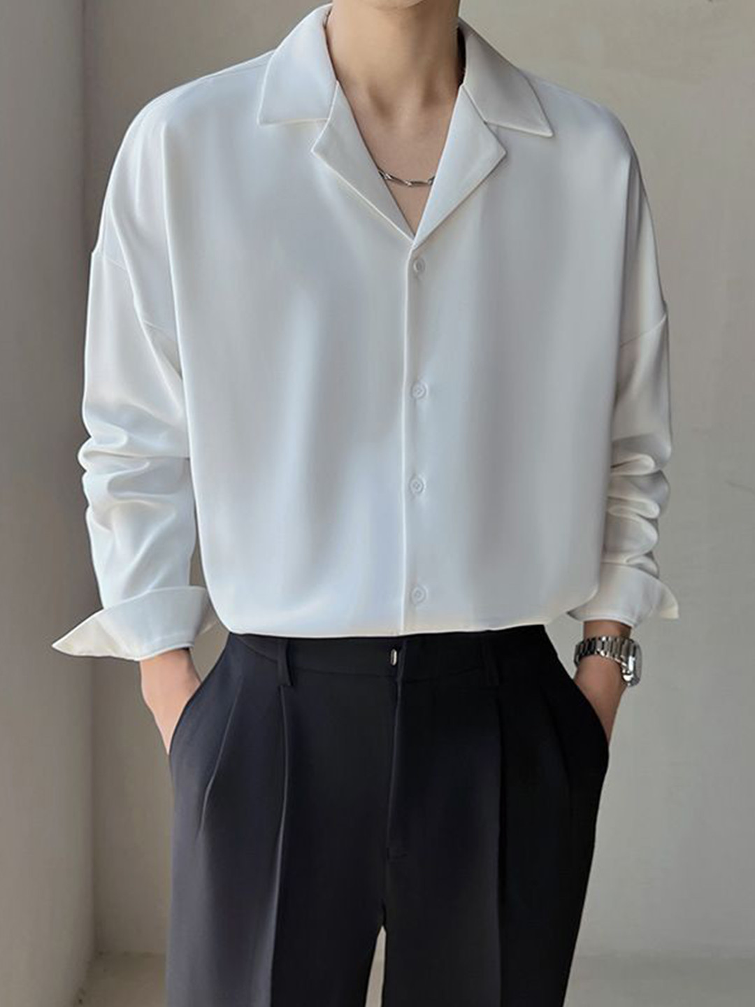 StyleCast Men Opaque Casual Shirt - Image 1