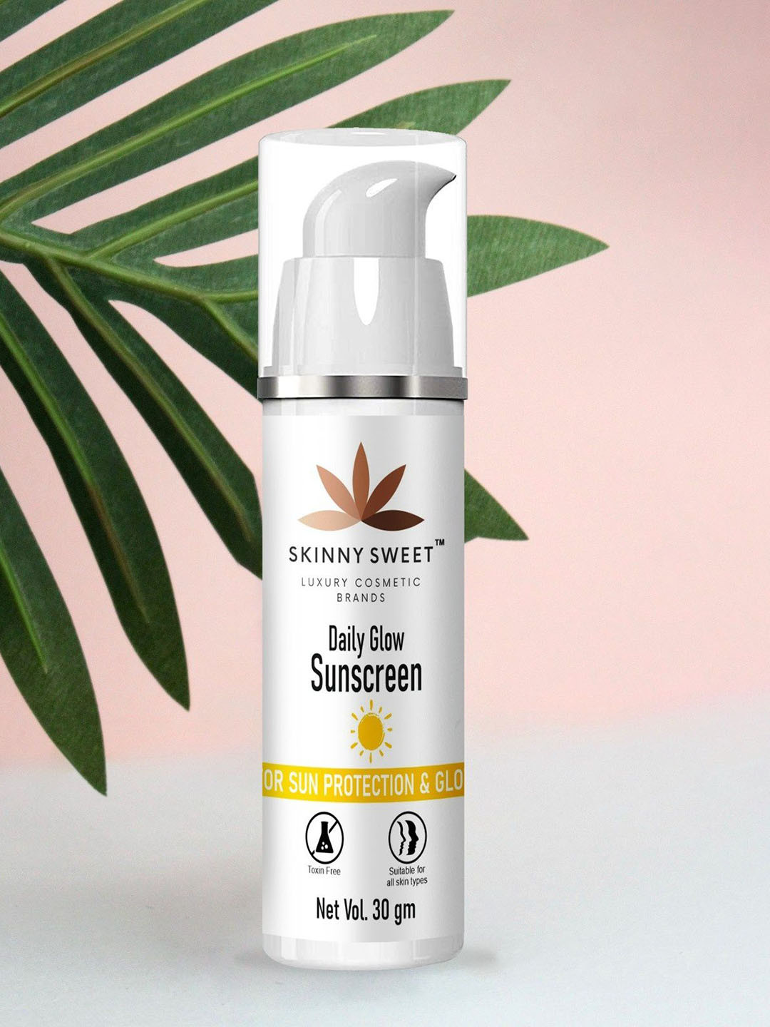 SKINNYSWEET Daily Glow Sunscreen 50 FPS+++ UVA/UVB - 30 g