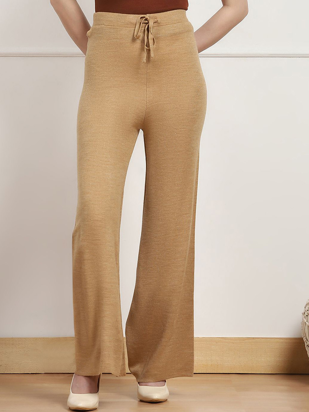 Biba Women Classic Low-Rise Bootcut Trousers