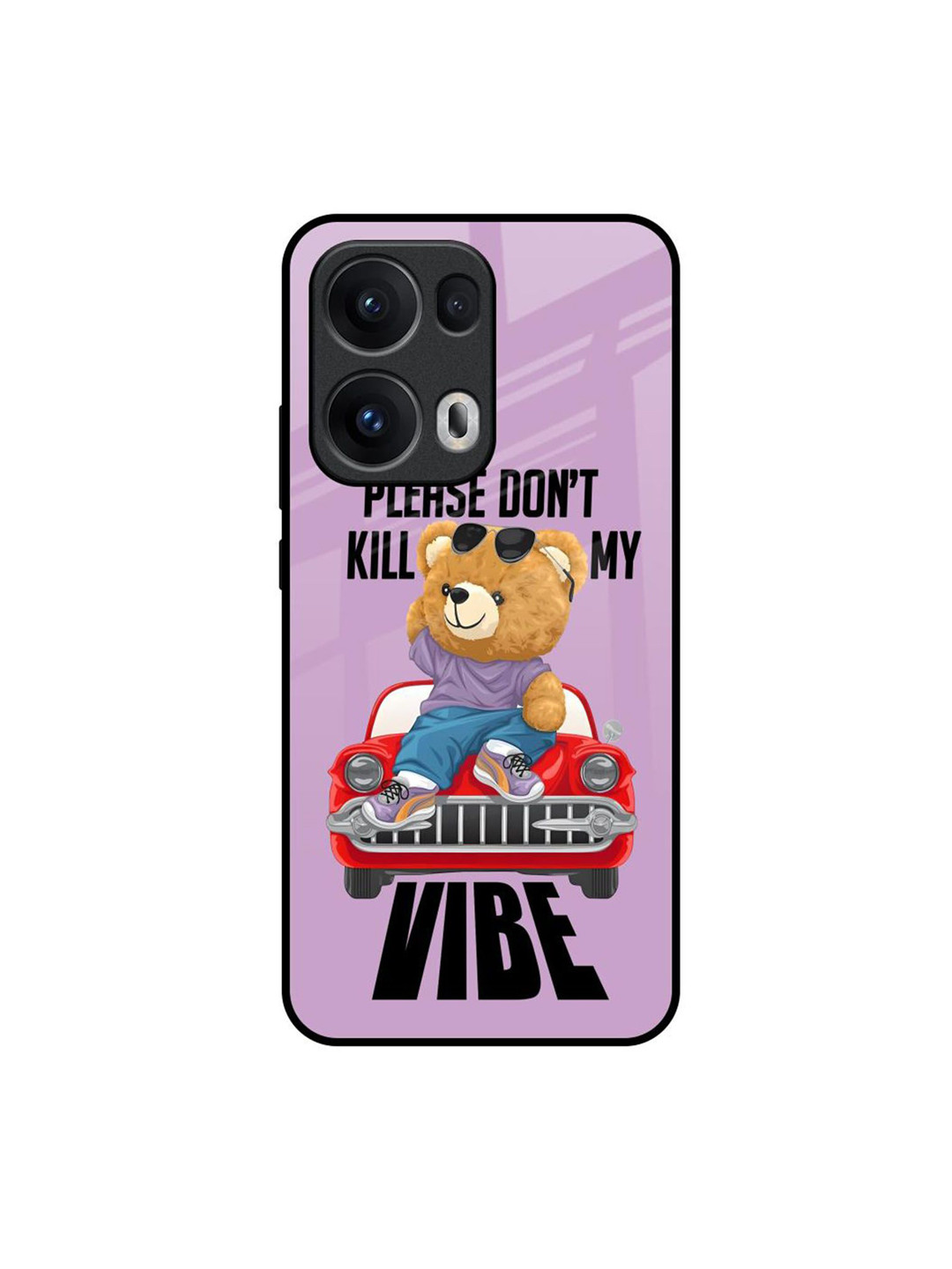 QRIOH Don't Kill My Vibe Printed Oppo Reno13 Pro 5G Back Case