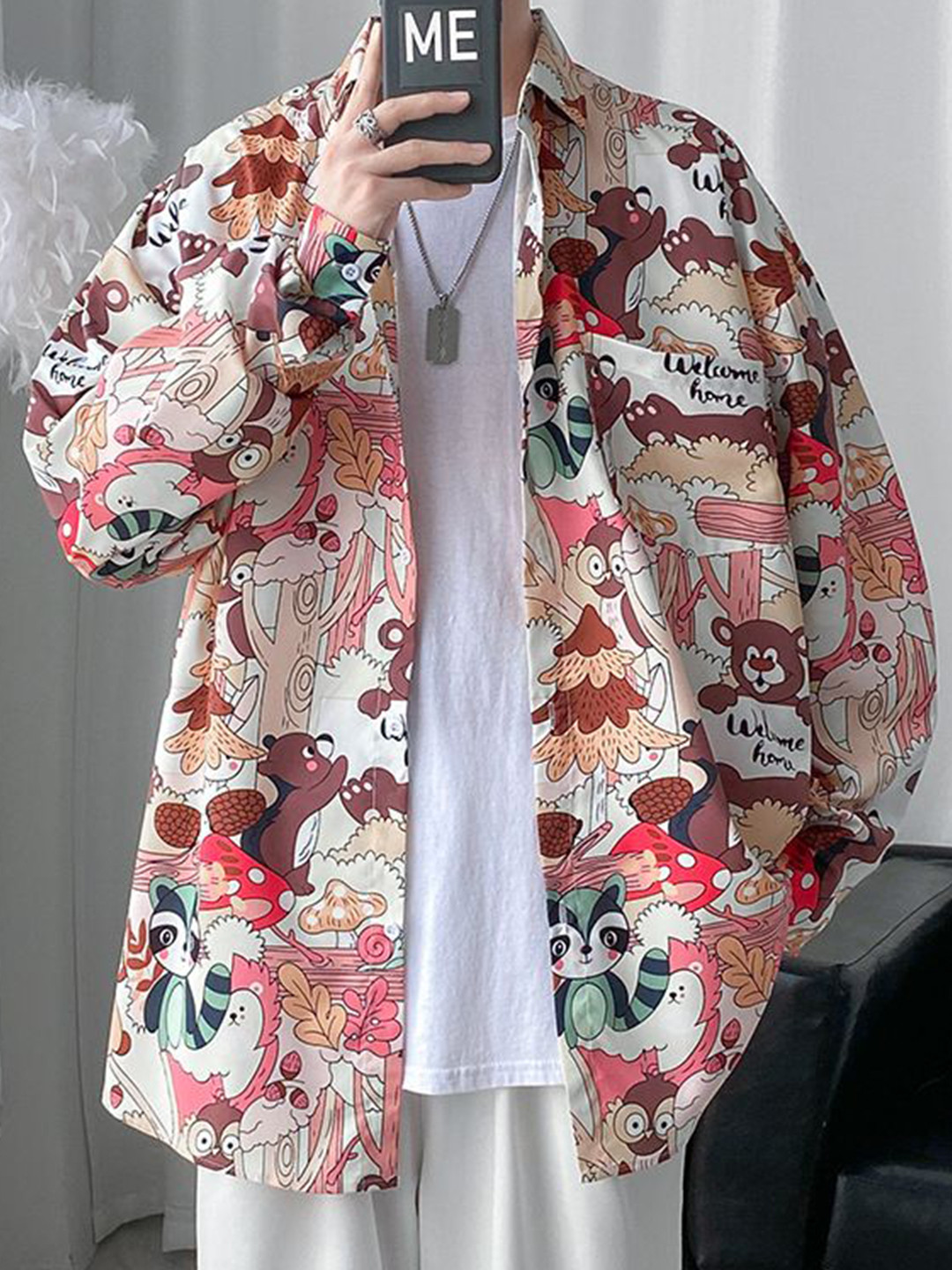 StyleCast Men Humour and Comic Printed Casual Shirt