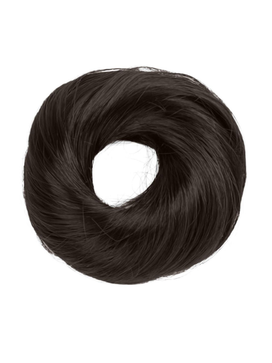 VIEWS Halo Wavy Bun Long Lasting Hair Extension - Brown - 4 Inch