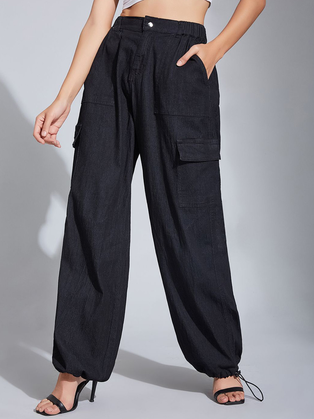 Life With Pockets Women Jogger High-Rise No Fade Stretchable Jeans