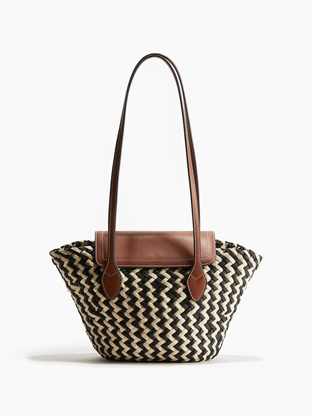 H&M Straw Shoulder Bag