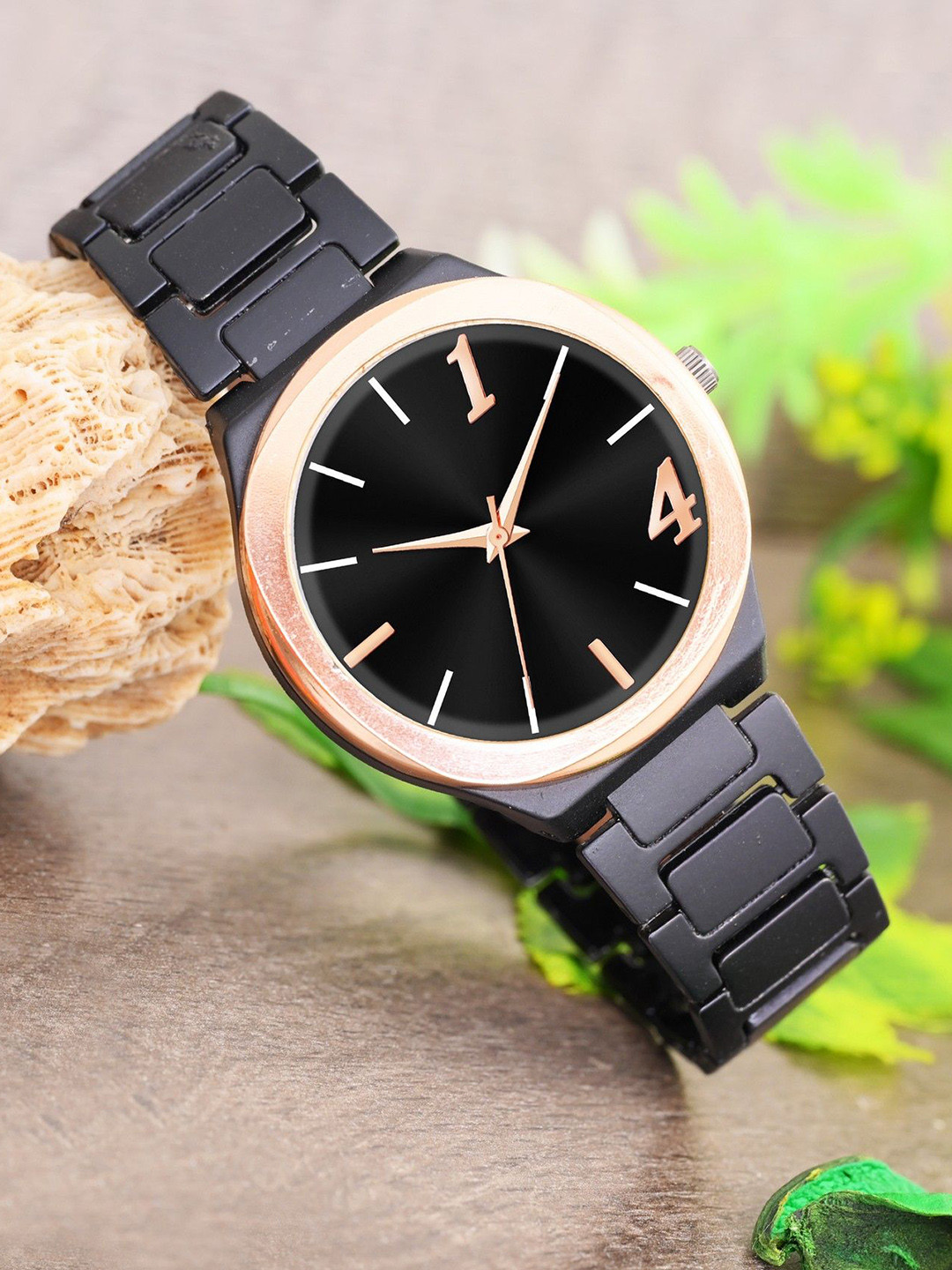 DOUBLERUN Men Dial & Bracelet Style Straps Analogue Multi Function Watch H05NAMT-9