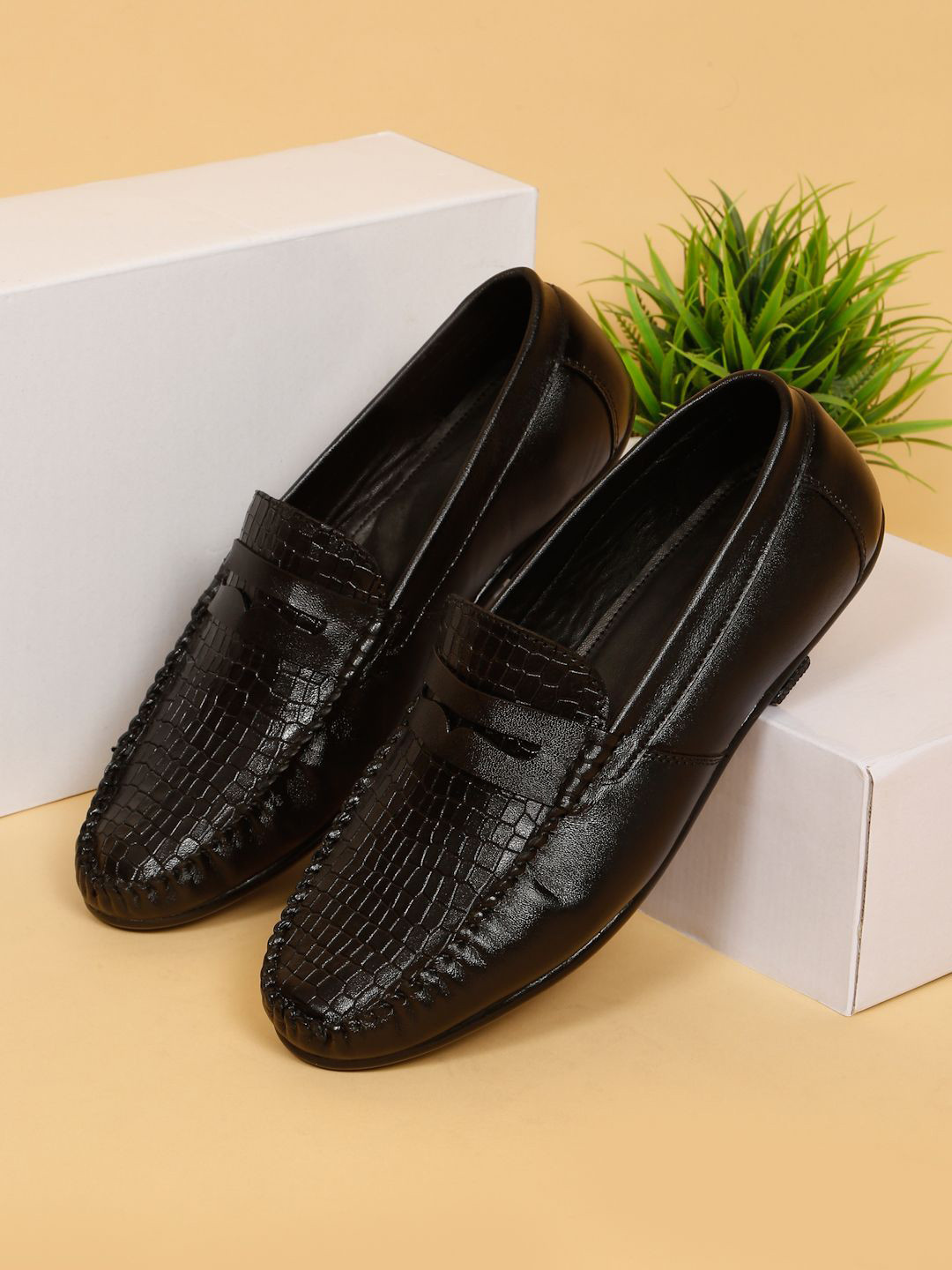 Kosher Men Leather Loafers