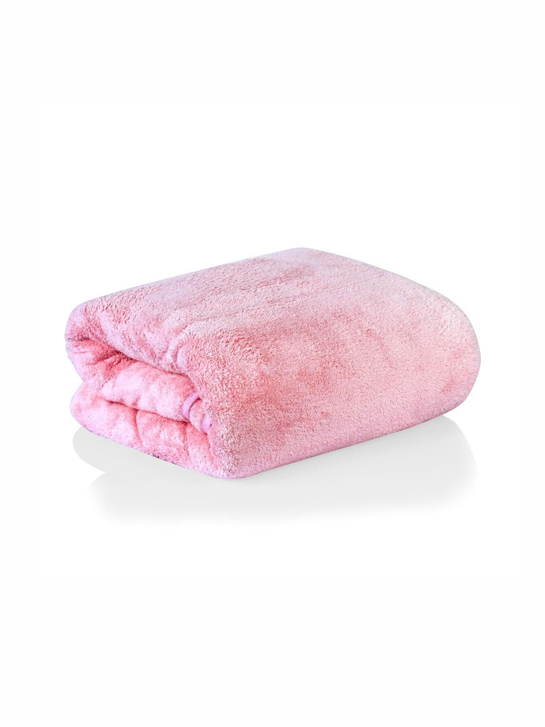 MIDASTRA FASHION Pink Microfiber 380 GSM Absorbent & Durable Bath Towel