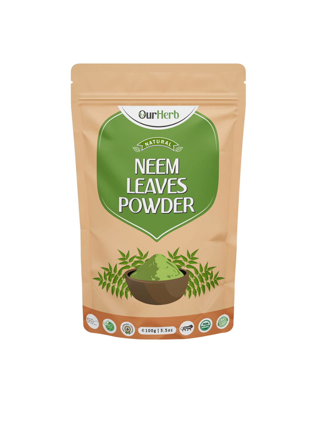 OurHerb Neem Leaves Powder Mask- 100 g