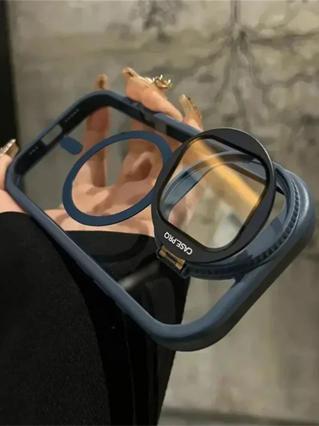 Luxury Kase Unisex Blue Mobile Accessories