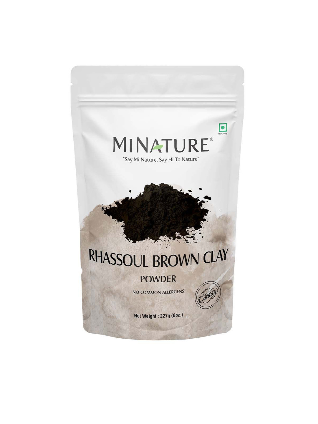 MINATURE Rhassoul Brown Clay Powder - 227g