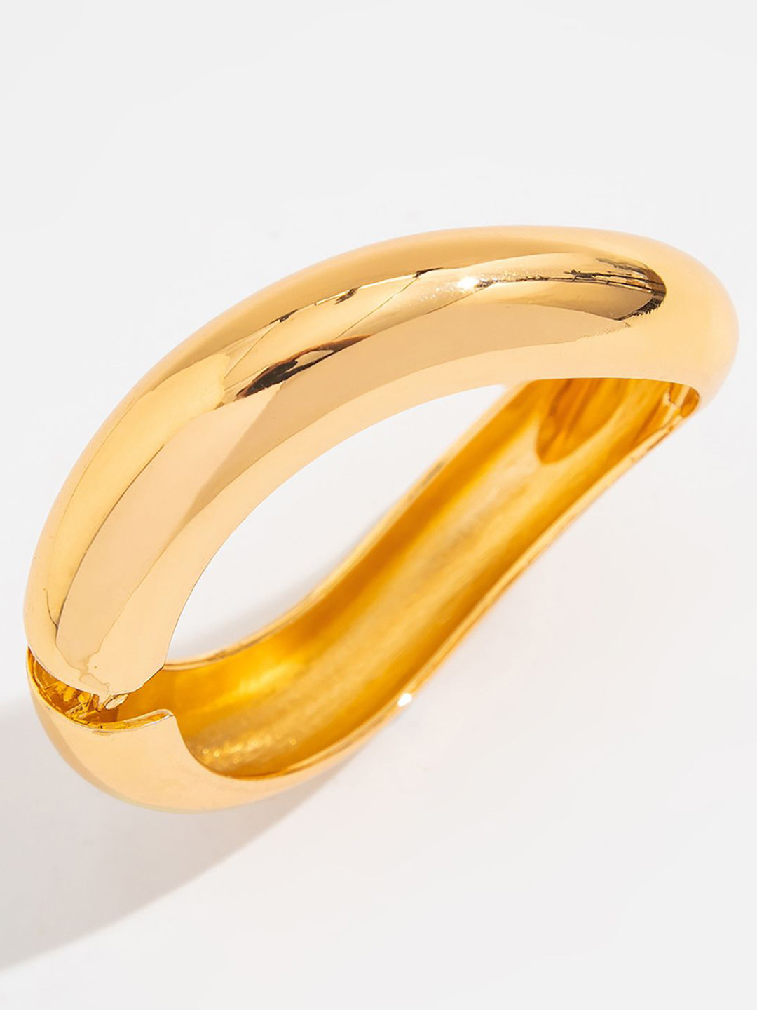 StyleCast x Revolte Gold-Plated Cuff Bracelet