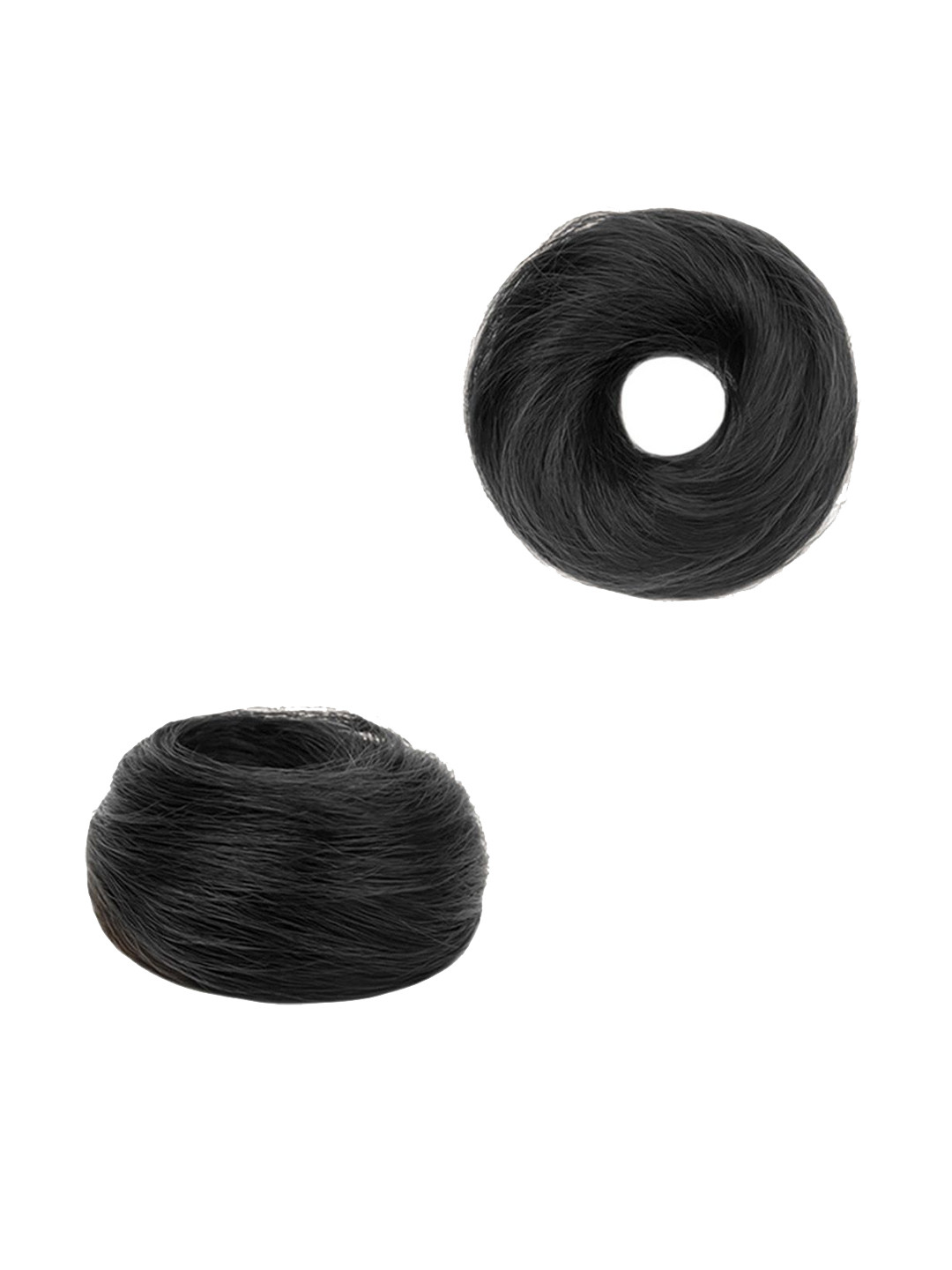 VIEWS Halo Wavy Bun Hair Extension - Black - 4 Inch