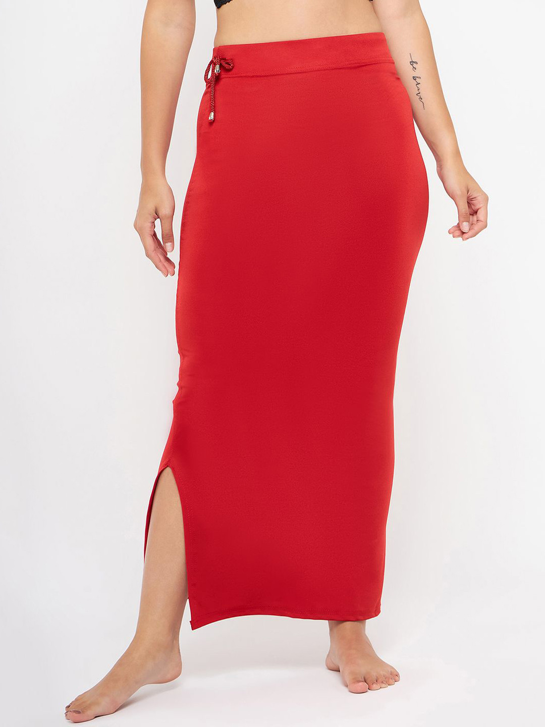 Curves by ZeroKaata Plus Size Saree Shapewear Petticoat For Women With Side Drawstring