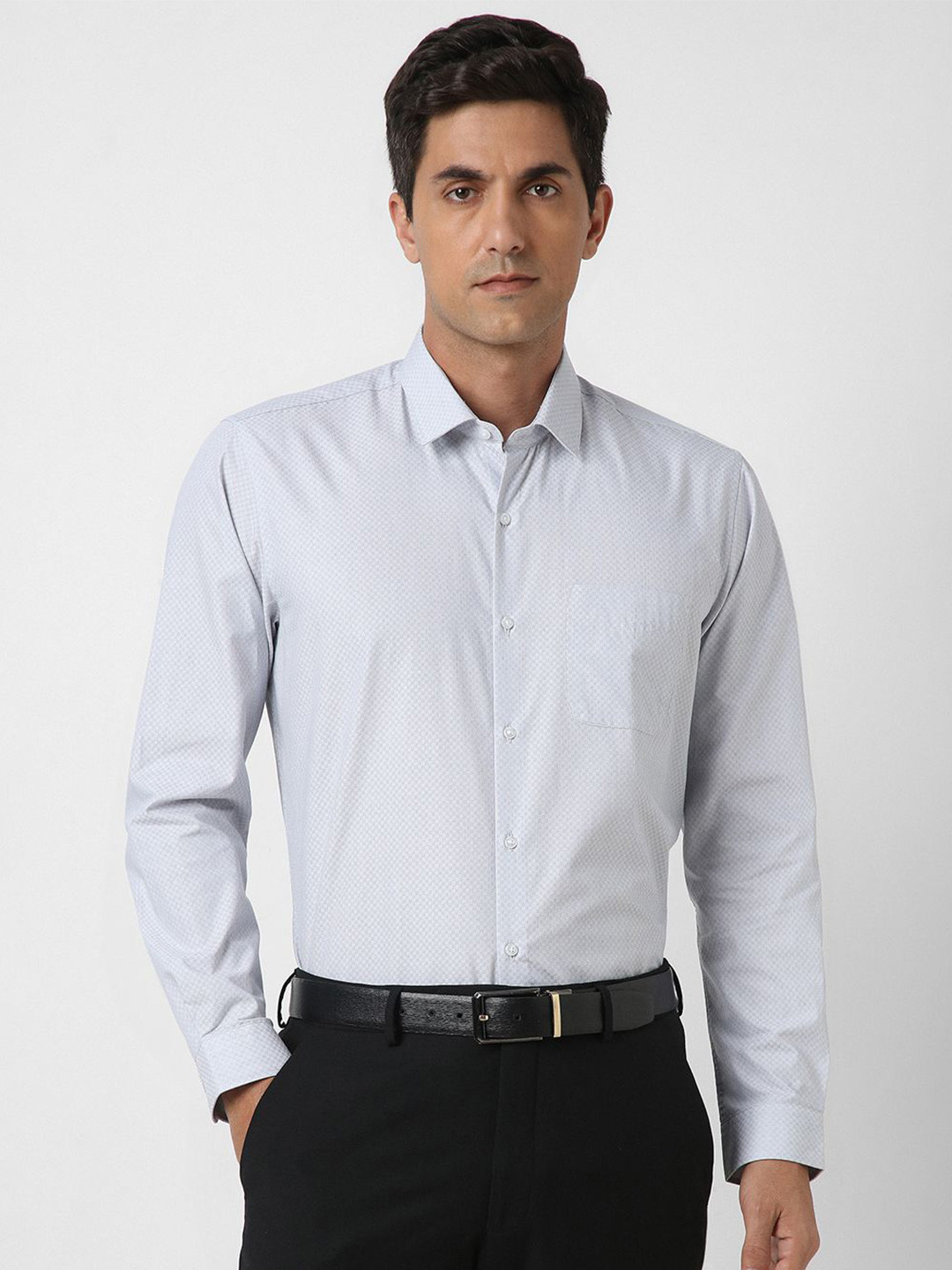 Peter England Men Full Sleeves Formal Shirt