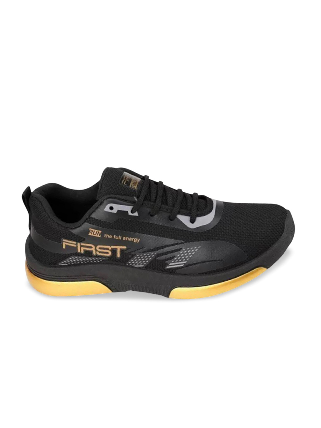 DRACKFOOTMen PVC Solid Lace-Ups Black Sneakers Shoes