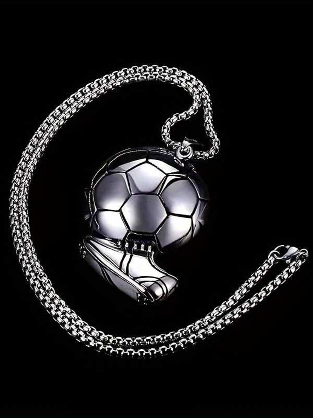 Bling Queen Silver-Plated Pendant With Chain