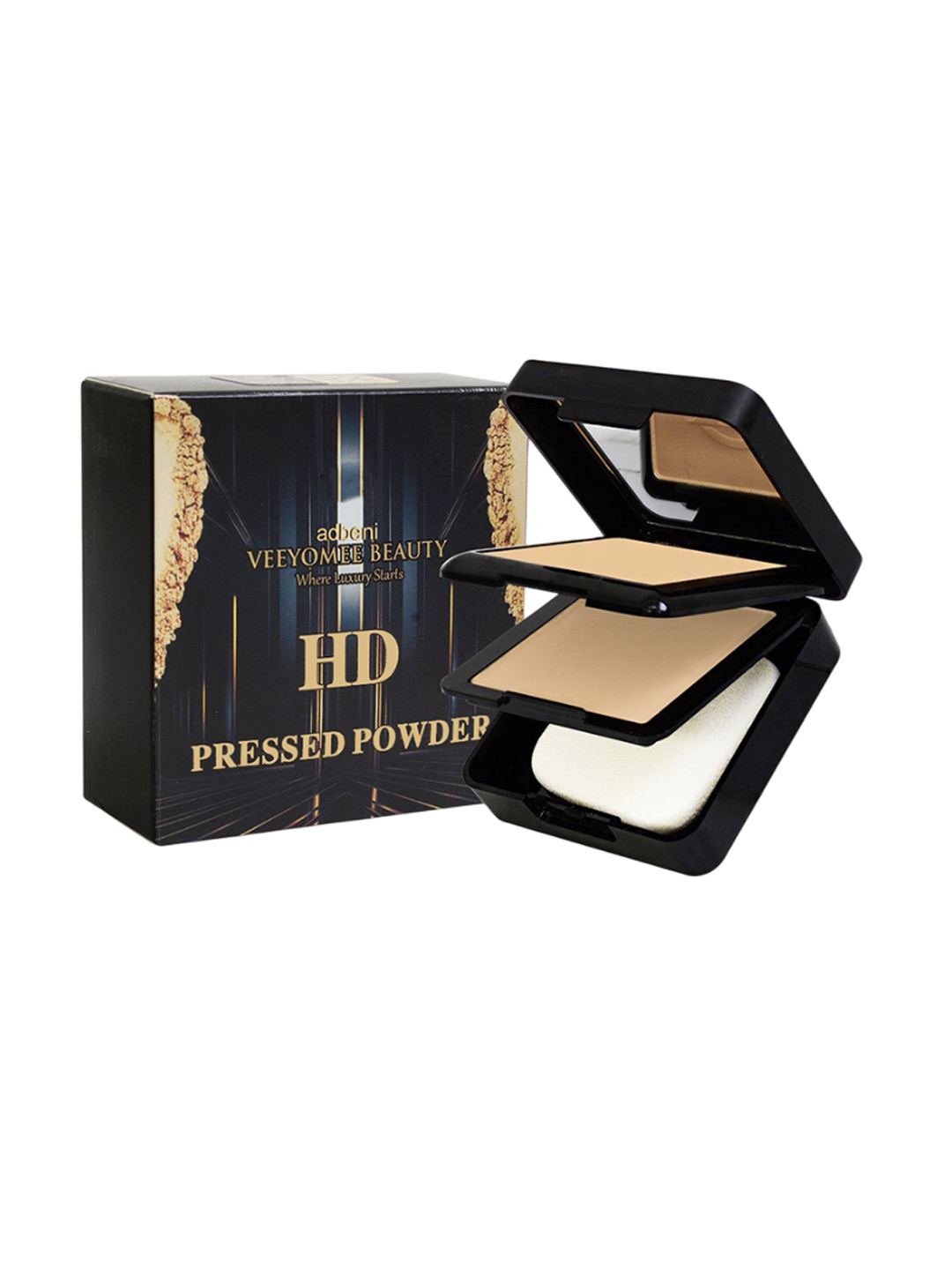 Adbeni HD Matte Finish Pressed Powder Compact - 20 g - 01