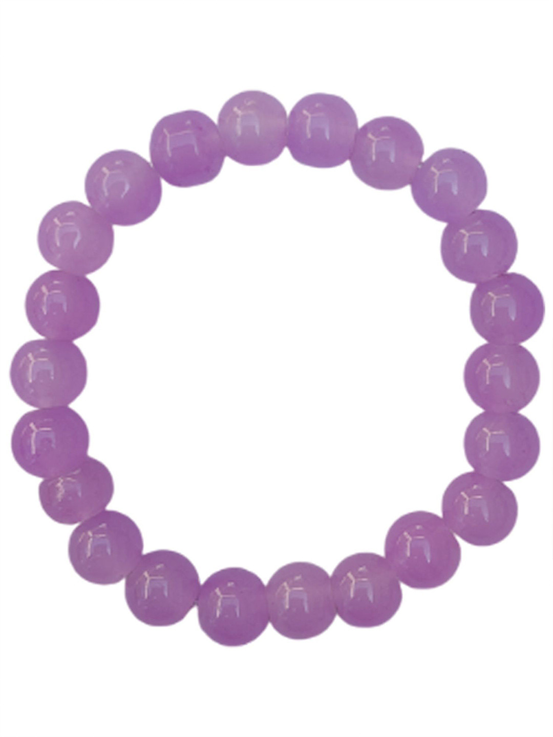 MAATIR DESIGNS Unisex Artificial Beads Beaded Elasticated Bracelet