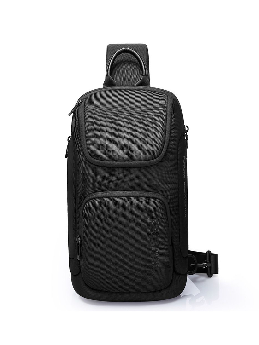 Red Lemon Sling Bag Crossbody Shoulder Messenger Short Trip Chest Black