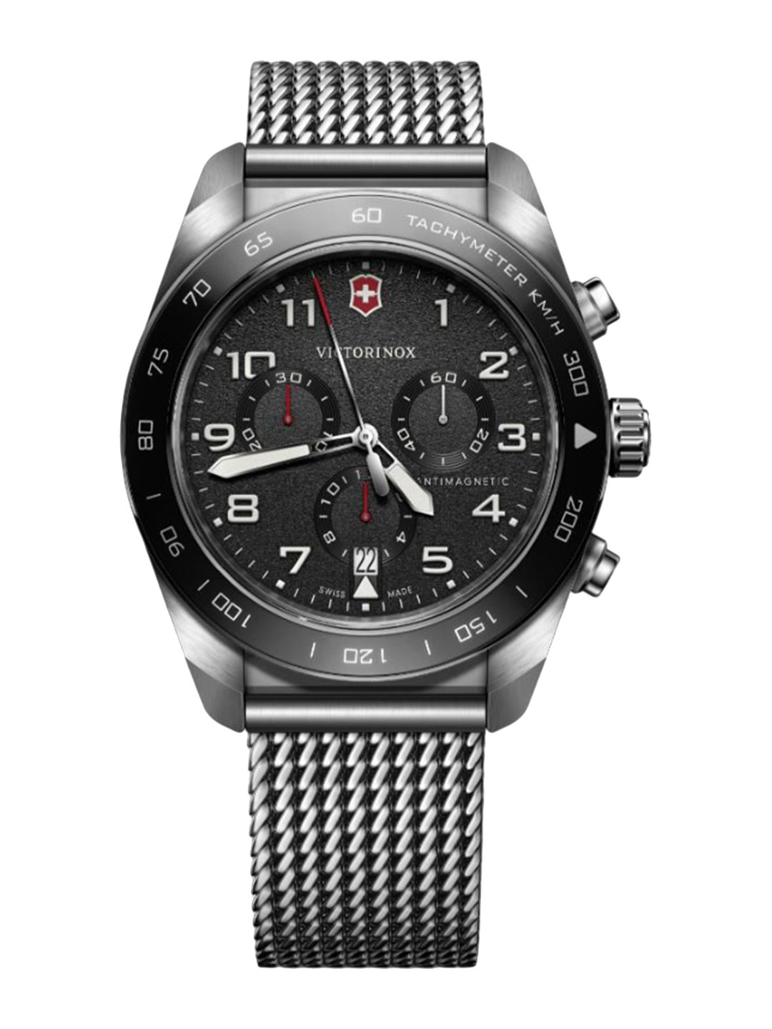 Victorinox Swiss Army Men Dial & Bracelet Style Straps Analogue Watch V242048