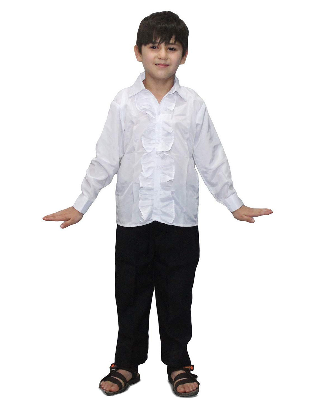 Kaku Fancy dresses Boys Western Costume Frill Shirt