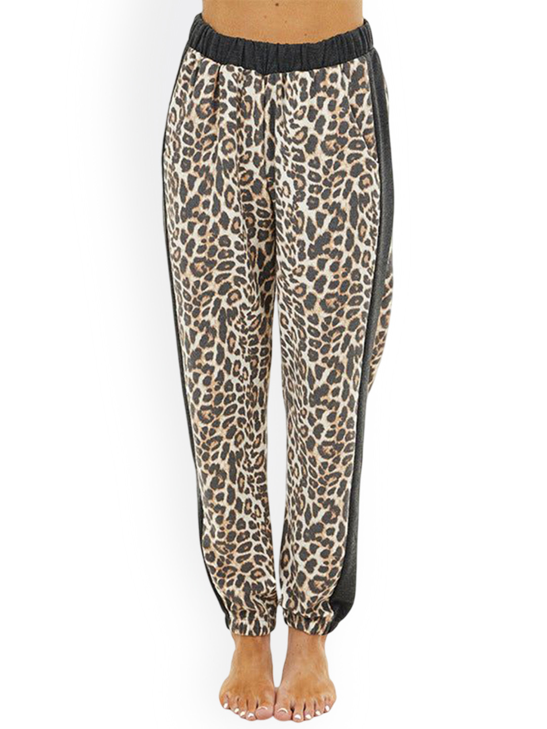 Outzidr Women Animal Print Sweatpants