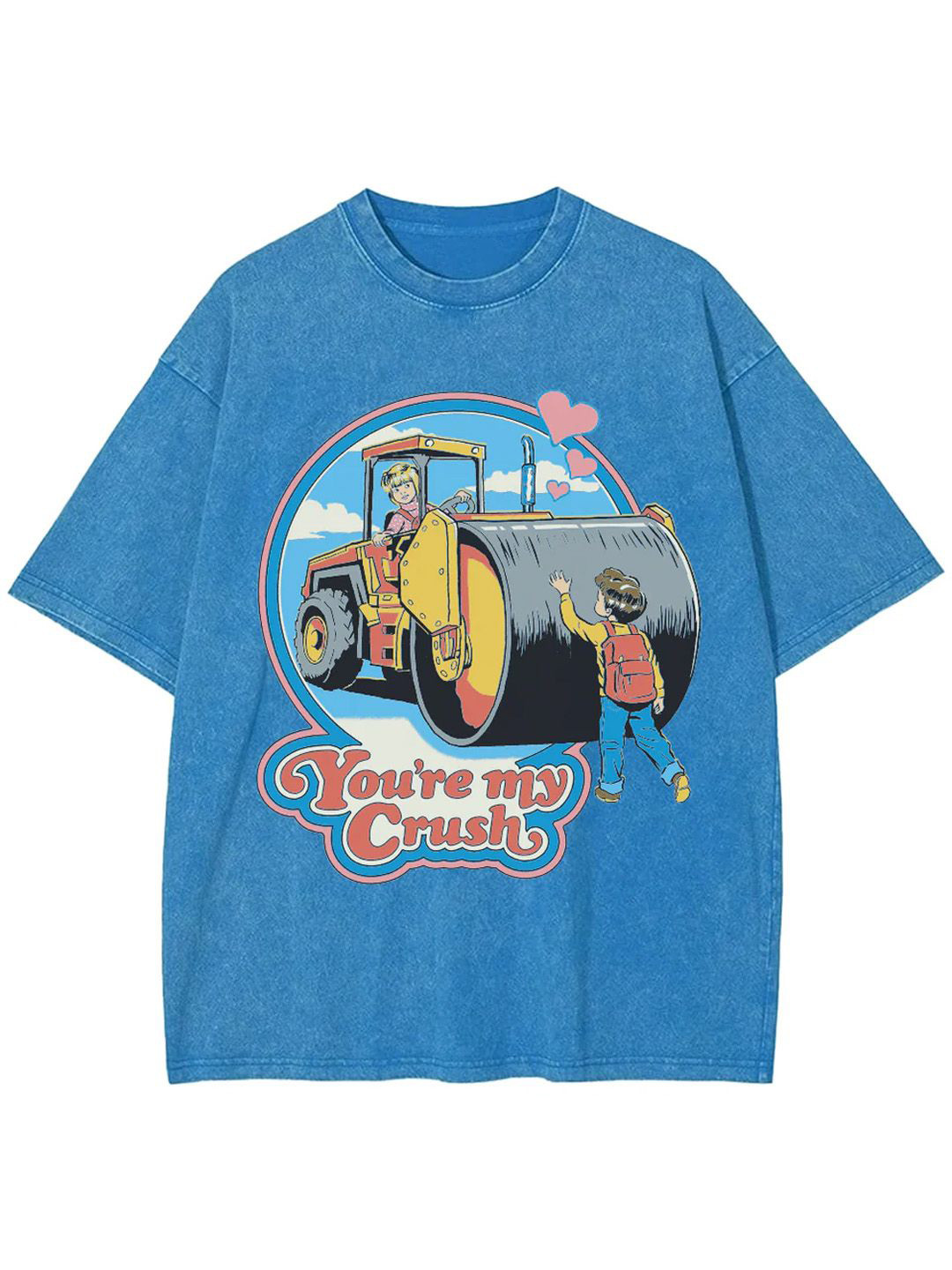 Bonkers Corner Men Cotton Crush Me Oversized T-shirt