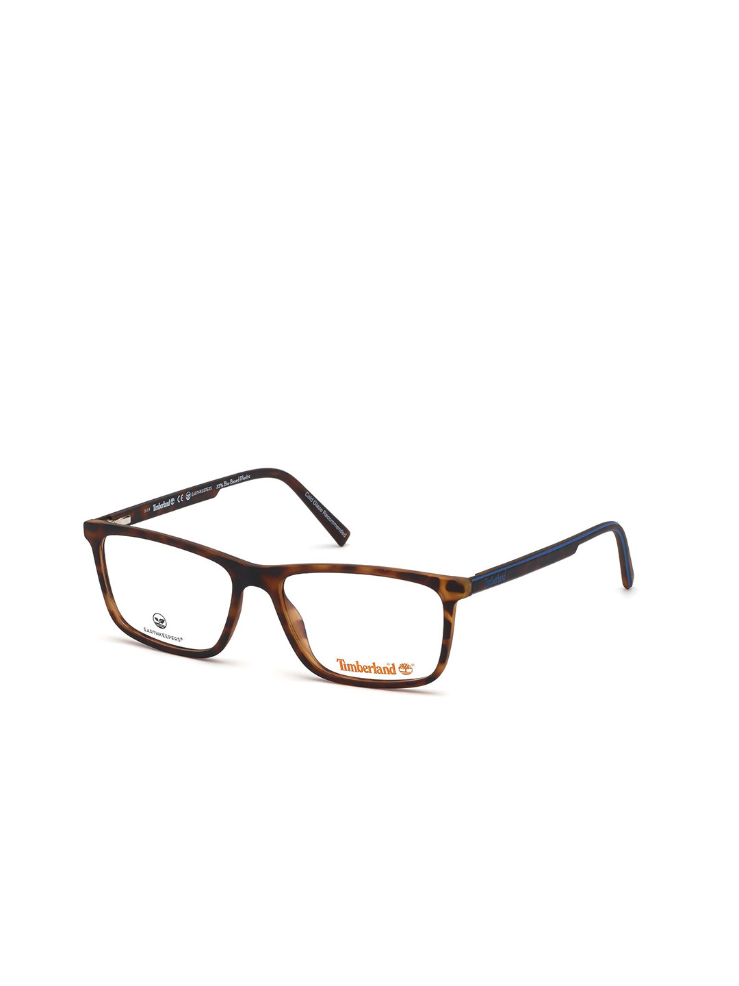 Timberland Men Abstract Full Rim Rectangle Frames