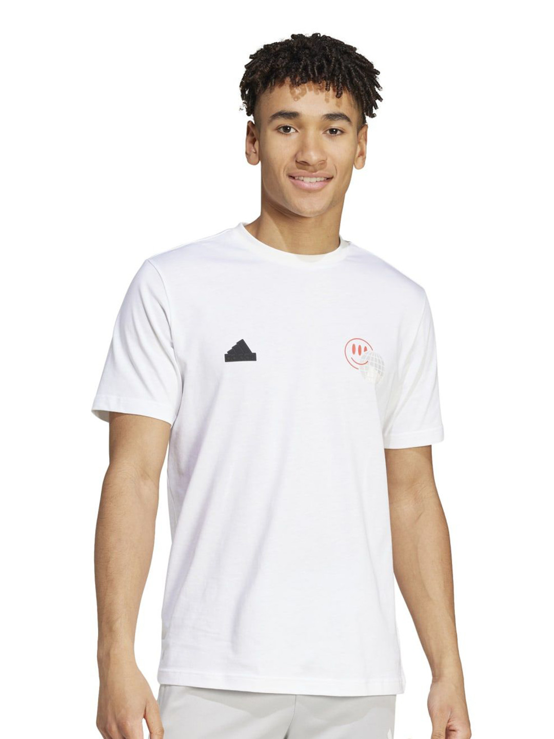 ADIDAS Men Tiro Graphic Printed Summer T-Shirt