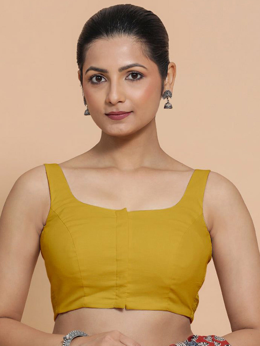 Binks Mohini x Rozaana Sleeveless Flexi Fit Pure Cotton Saree Blouse