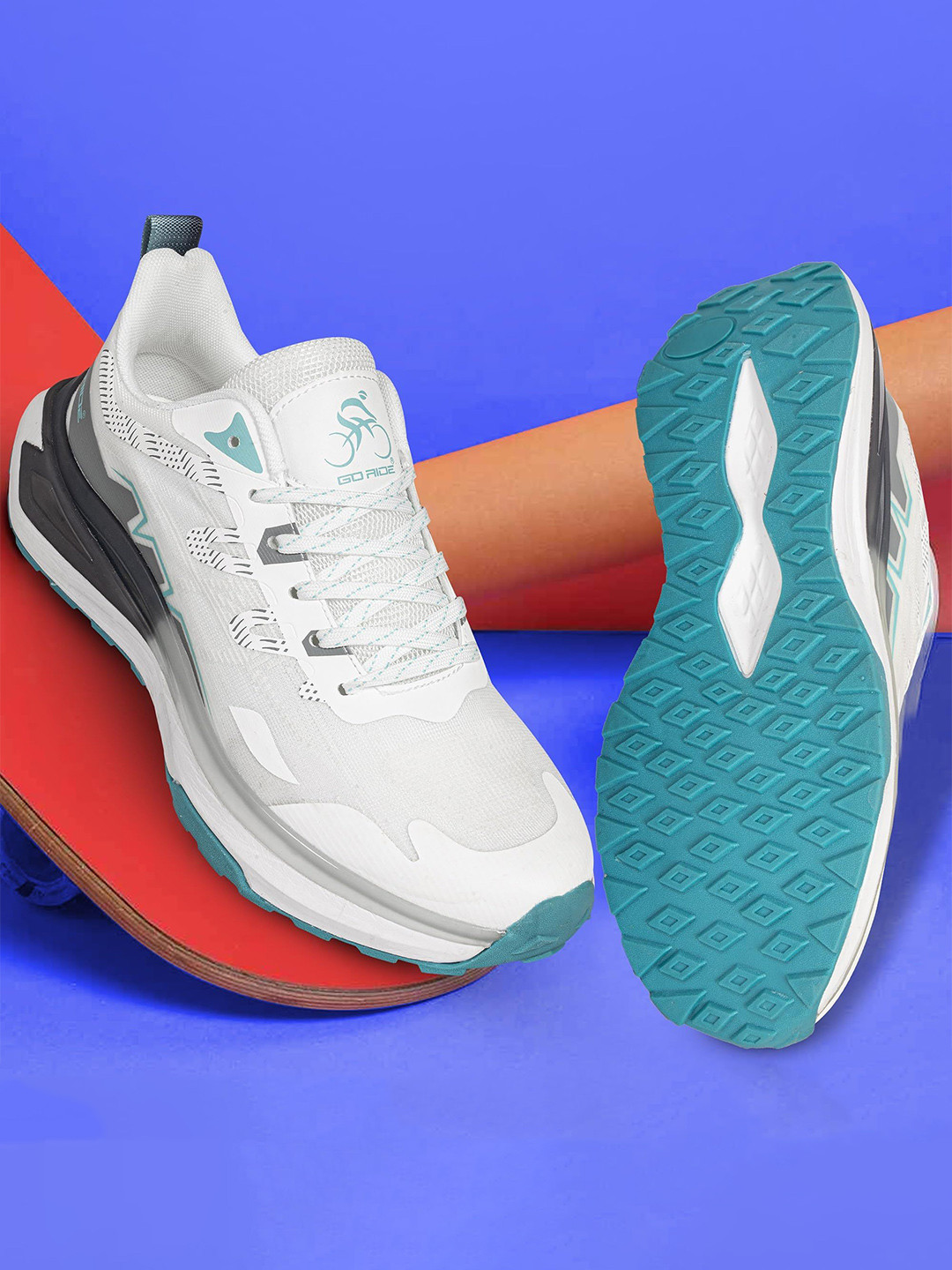 GO RIDE Men Mesh Marking Running Shoes