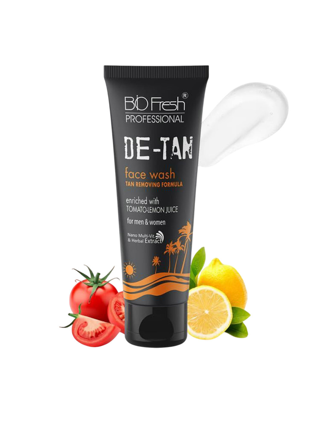 BIOFRESH De Tan Face Wash With Tomato - 75 ml