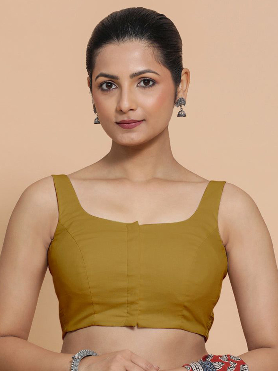 Binks Mohini x Rozaana Sleeveless Flexi Fit Pure Cotton Saree Blouse