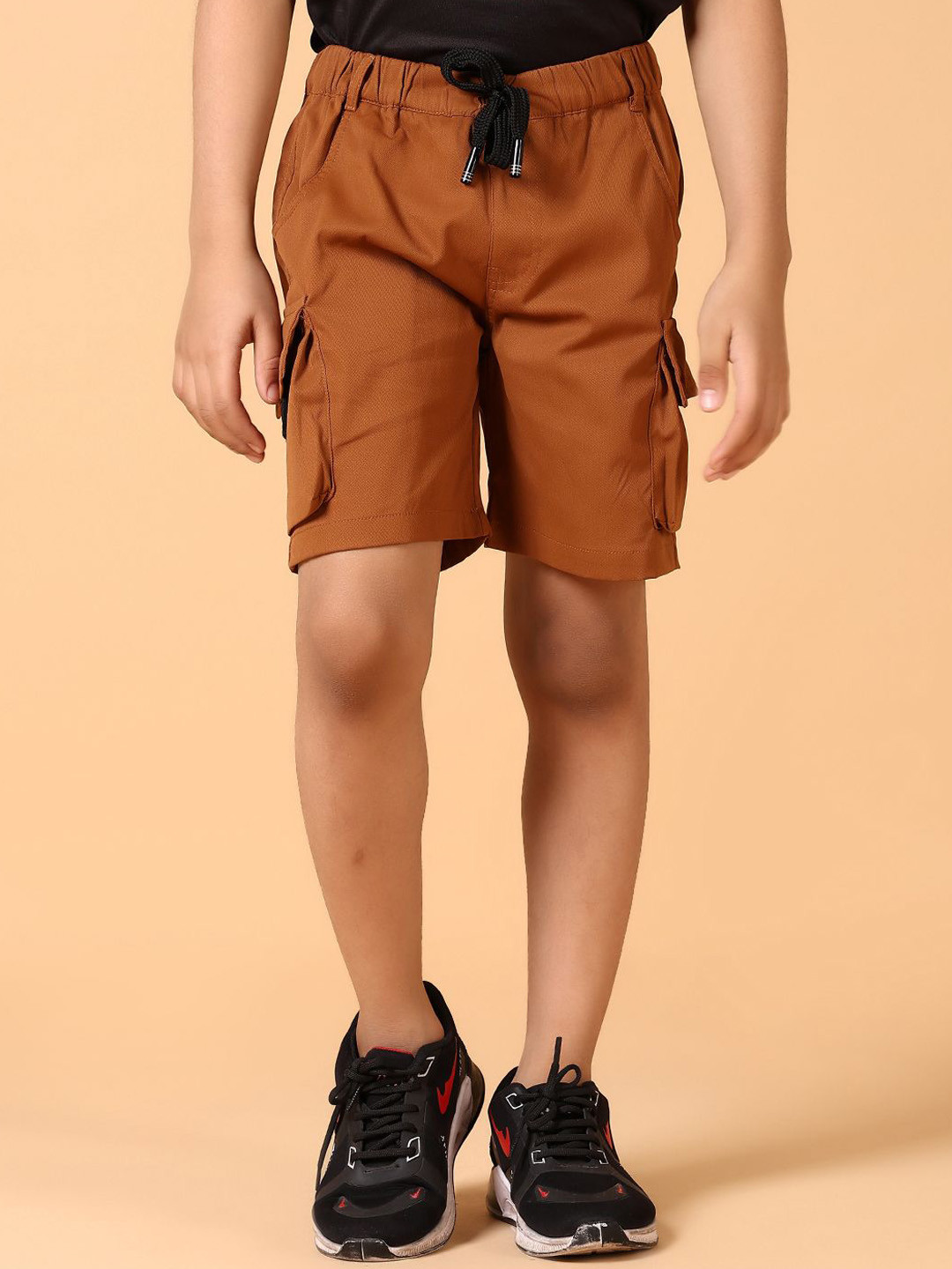 V-Mart Boys Cotton Mid-Rise Regular Fit Shorts