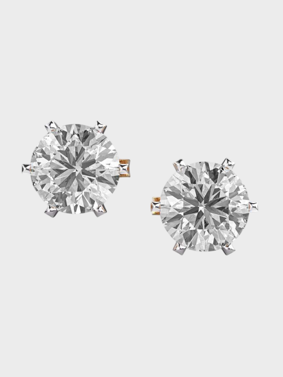 Jewelbox 1 Carat Classic Solitaire Studs