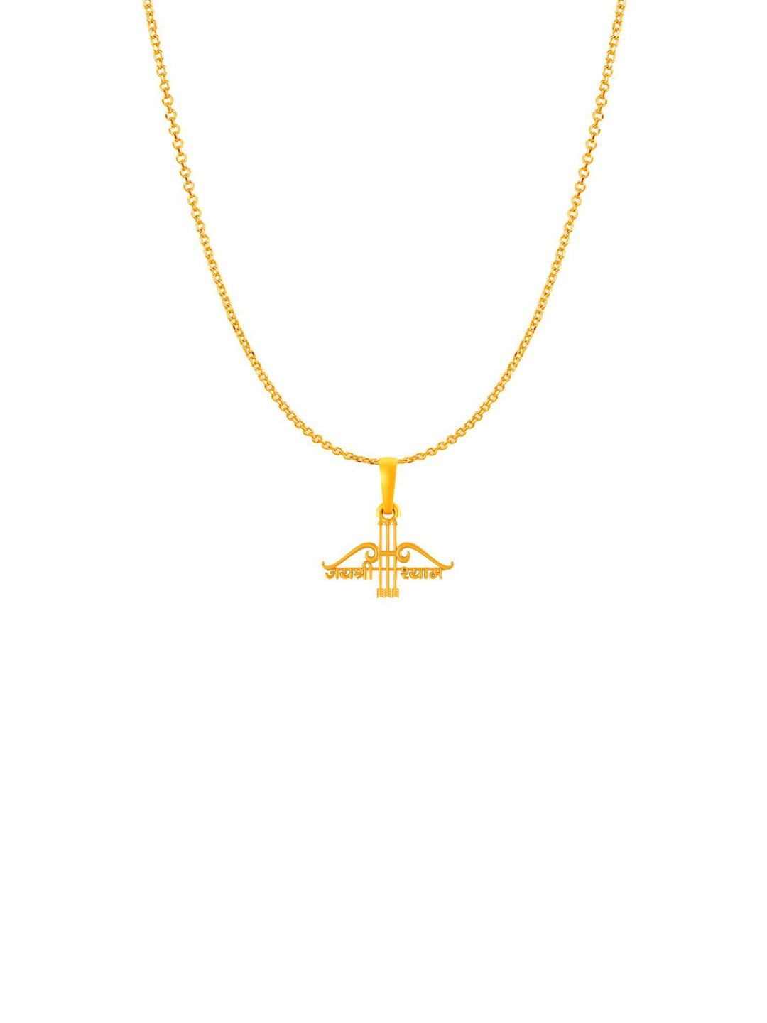 Metronaut 22KT Gold-Plated Khatu Shyam Pendants With Chains