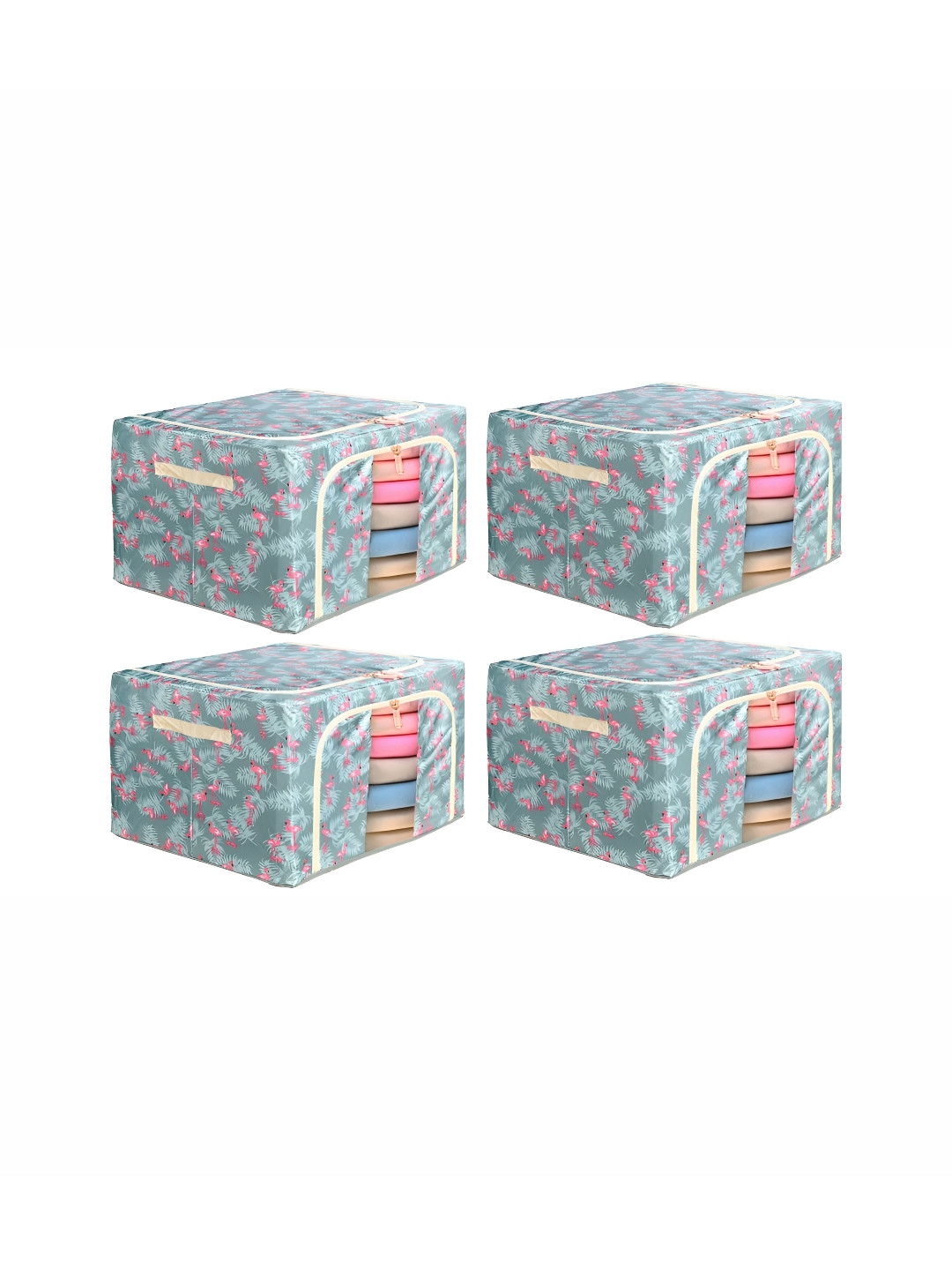 Stylista Green Set of 4 Water Resistant Core Organisers