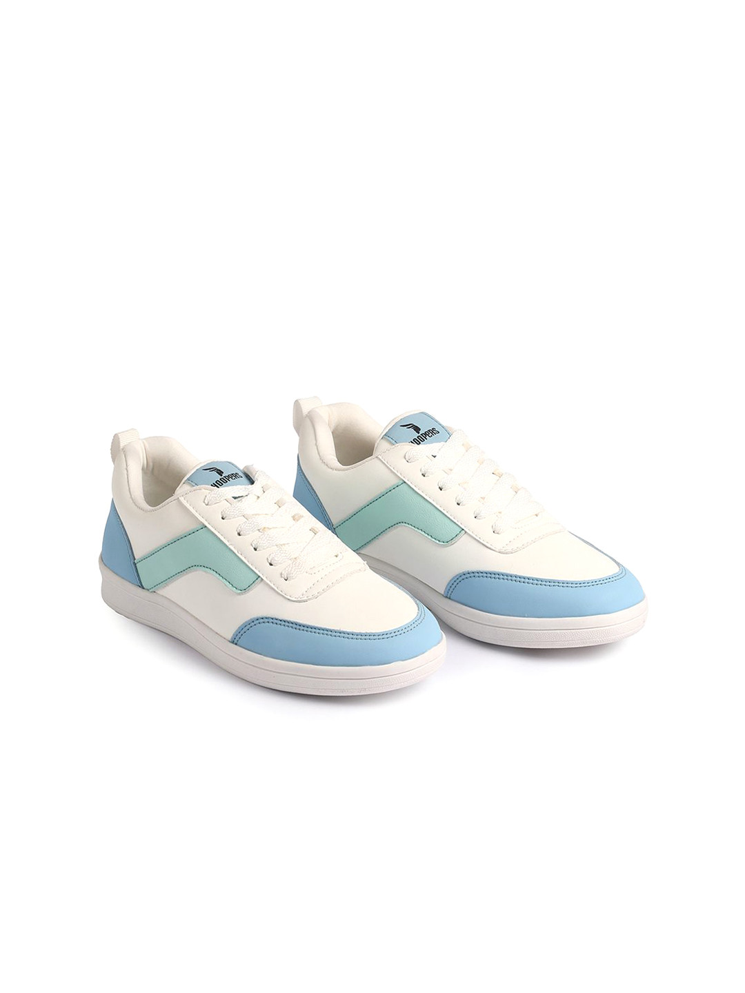 Hoopers Women Colourblocked Round Toe Sneakers