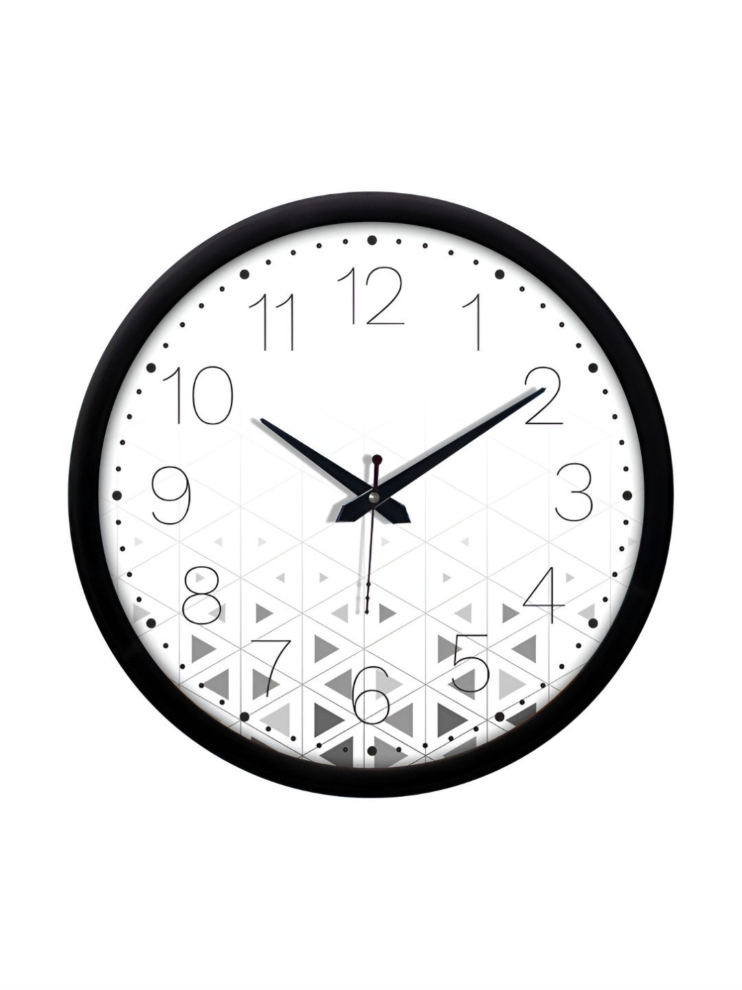Aura Classic & Modern Stylish Plastic Large Display Round Battery Analogue Wall Clock-30cm