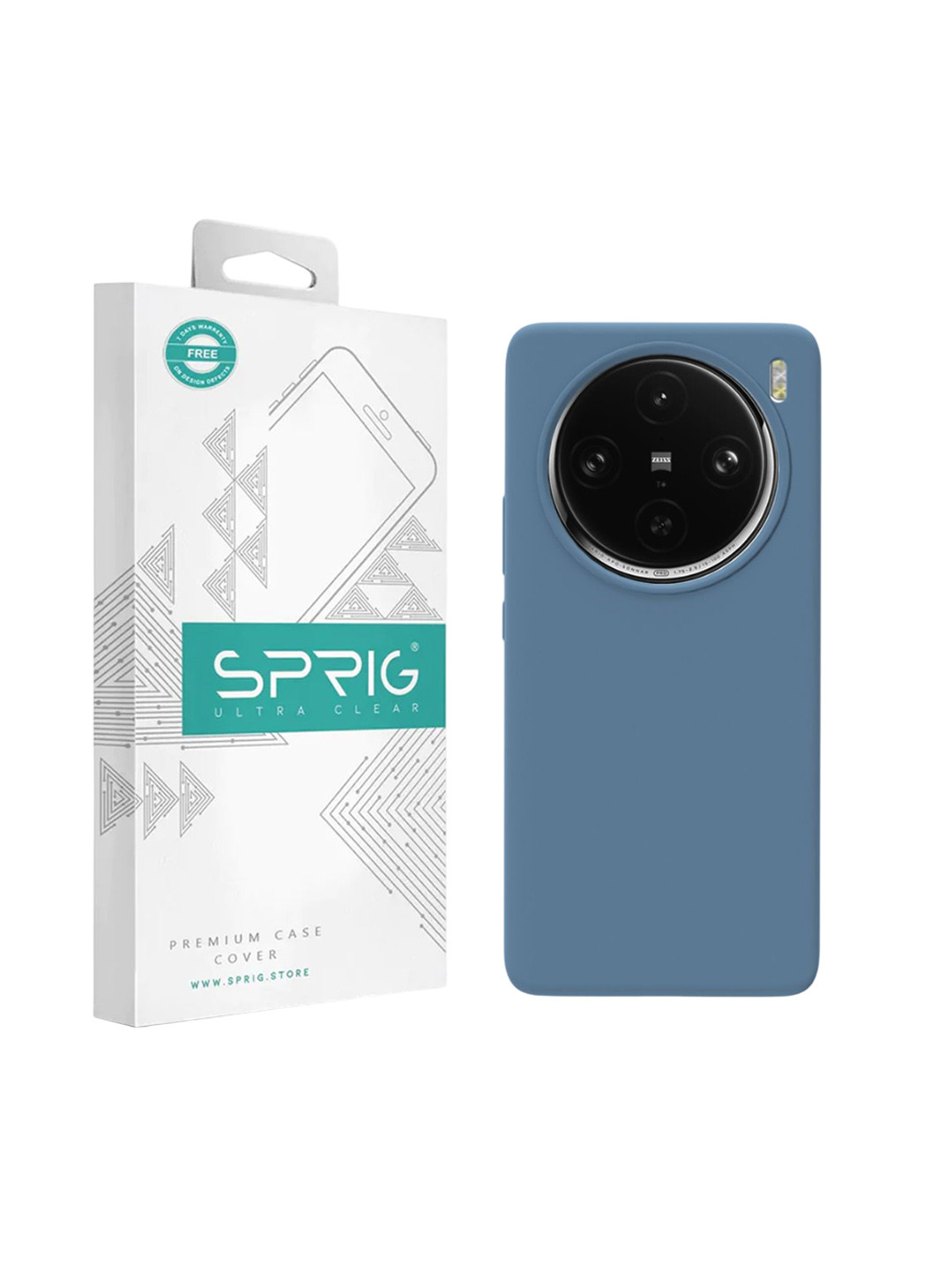 SPRIG Vivo X100 Liquid Silicone Back Cover