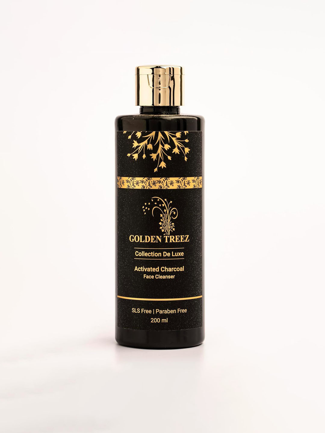 Golden Treez Activated Charcoal Natural Face Cleanser For Oily Skin - 210 ml