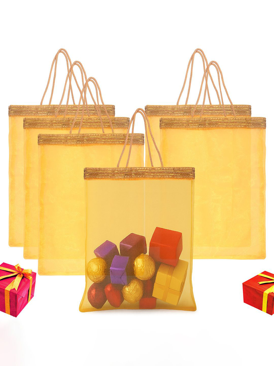 Kuber Industries Structured Tote Bag with Tasselled