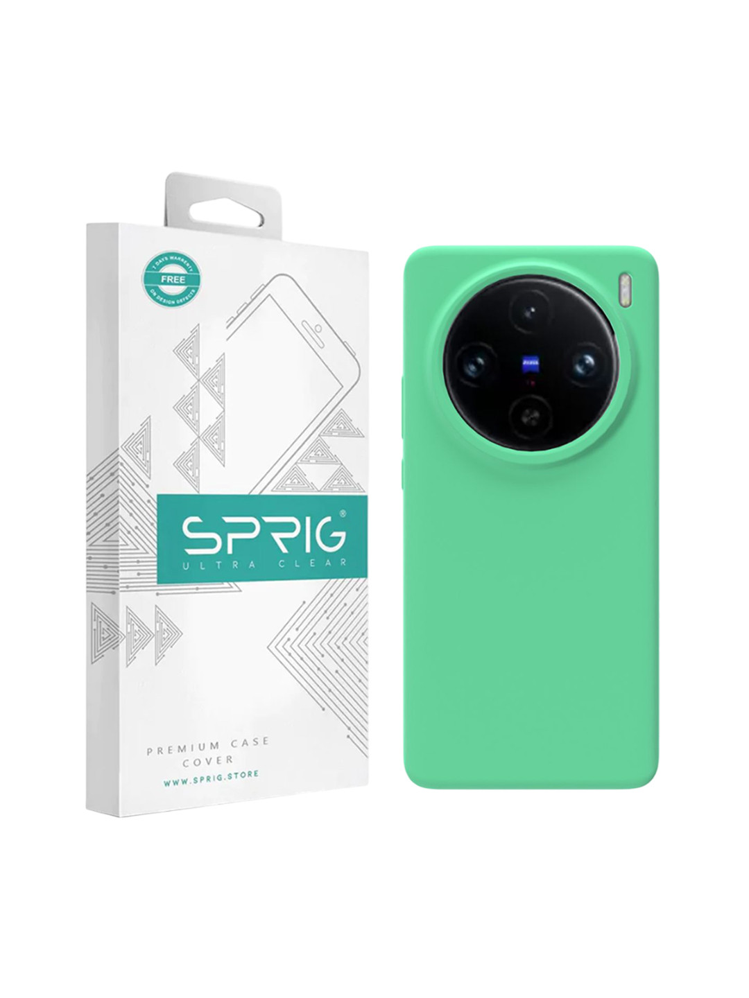 SPRIG Vivo X100 Pro Liquid Silicone Back Cover