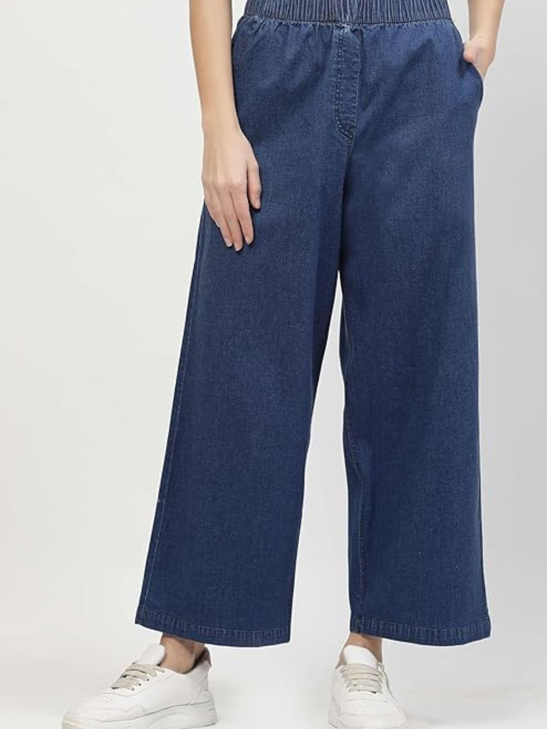 ON & ON Women Smart Flared Trousers
