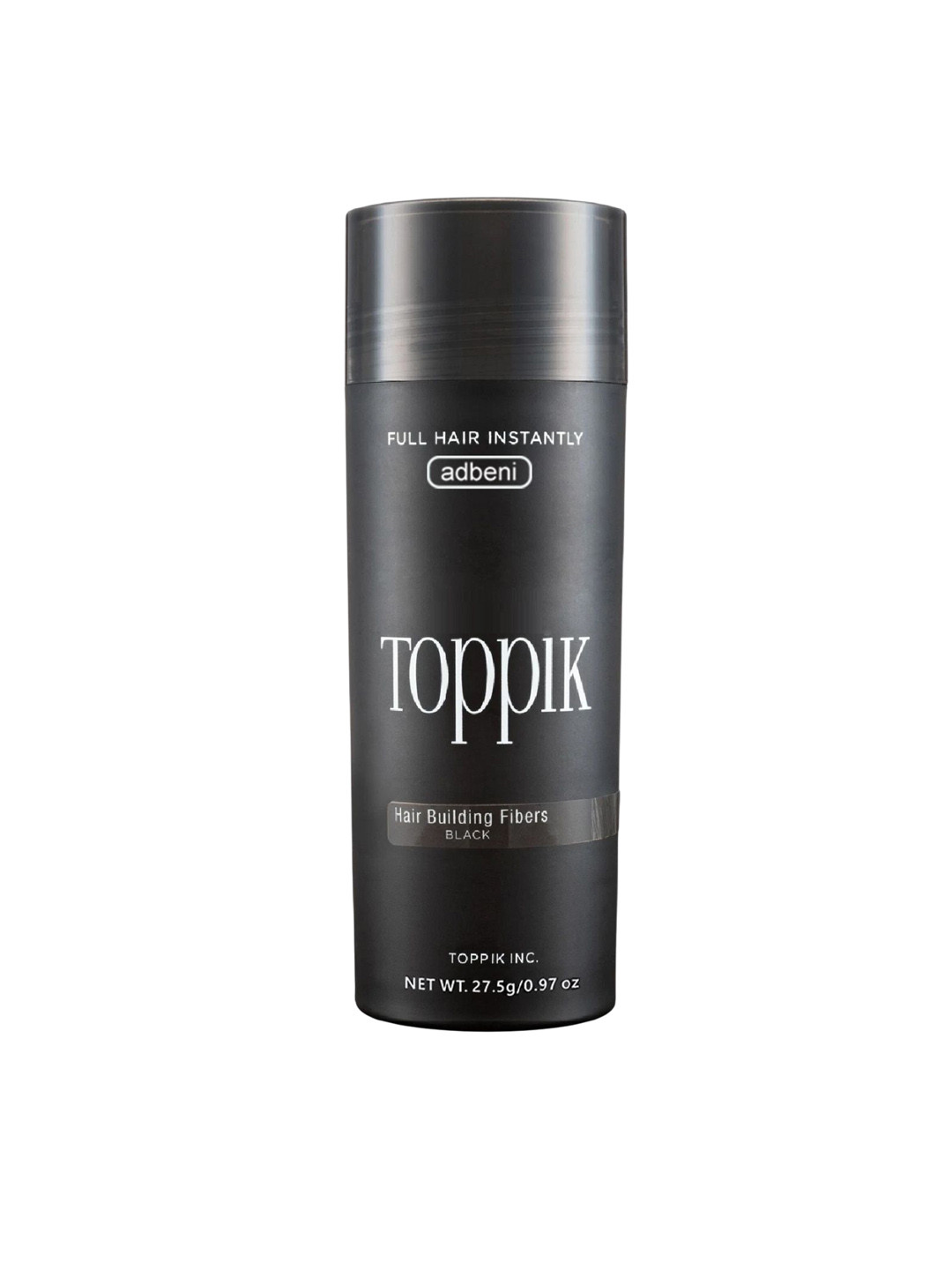 Adbeni Toppick Instant Keratin-Derived Black Hair Building Fibers 27.5 g